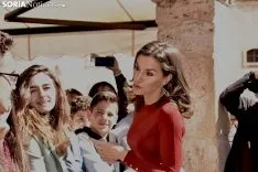 La Reina Letizia visita El Burgo de Osma.
