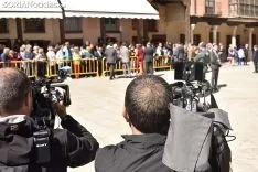La Reina Letizia visita El Burgo de Osma.