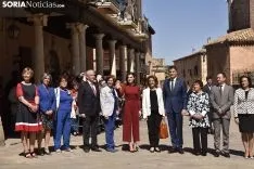 La Reina Letizia visita El Burgo de Osma.