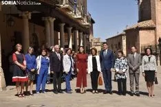 La Reina Letizia visita El Burgo de Osma.