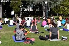 Día Mundial del Yoga en Soria.