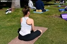 Día Mundial del Yoga en Soria.