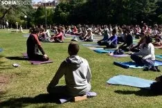 Día Mundial del Yoga en Soria.