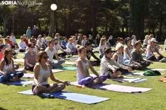 Día Mundial del Yoga en Soria.