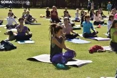 Día Mundial del Yoga en Soria.