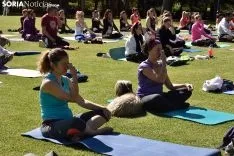 Día Mundial del Yoga en Soria.