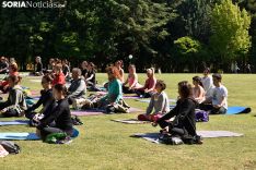 Día Mundial del Yoga en Soria.