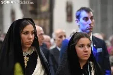 Una imagen de la solemnidad mariana en Ágreda este sábado. /Nacho Grijalbo