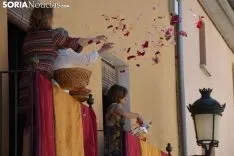 Una imagen de la solemnidad mariana en Ágreda este sábado. /Nacho Grijalbo