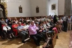 Una imagen de la solemnidad mariana en Ágreda este sábado. /Nacho Grijalbo