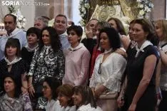 Una imagen de la solemnidad mariana en Ágreda este sábado. /Nacho Grijalbo