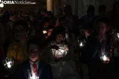 Una de las imágenes del Rosario de Cristal. /SN