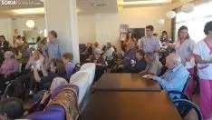 Una imagen de la jornada en la residencia Benilde. /SN
