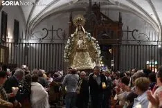 Una de las imágenes del Rosario de Cristal. /SN