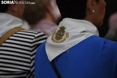 Una imagen de la solemnidad mariana en Ágreda este sábado. /Nacho Grijalbo