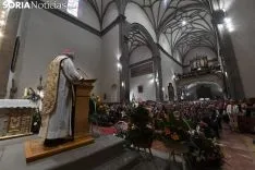 Una imagen de la solemnidad mariana en Ágreda este sábado. /Nacho Grijalbo