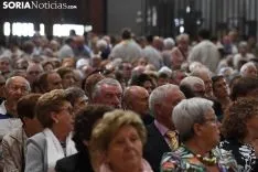 Una imagen de la solemnidad mariana en Ágreda este sábado. /Nacho Grijalbo
