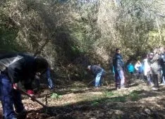 Foto 4 -  Jornada de hacenderas en Sarnago para mejorar el pueblo