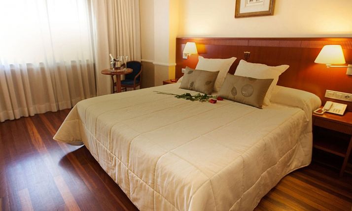 Una habitación de un hotel de la capital. /H. Alfonso VIII