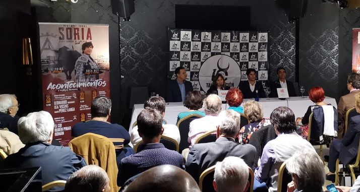 Imagen de la presentación de la feria taurina soriana. 