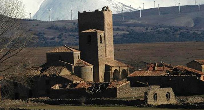 Templo parroquial de Hinojosa del Campo. /J.C. Cervero Vadillo