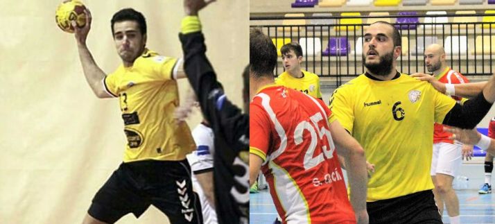 Lacarra y Eguren en distintos lances de juego. /CBS