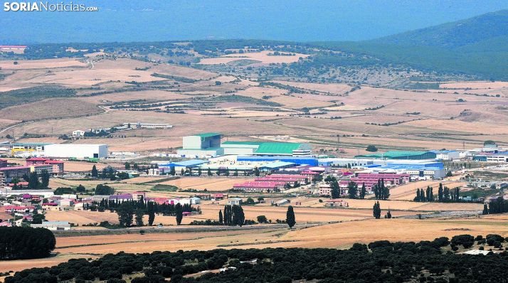 Imagen del polígono industrial Emilano Revilla, en Ólvega. /SN