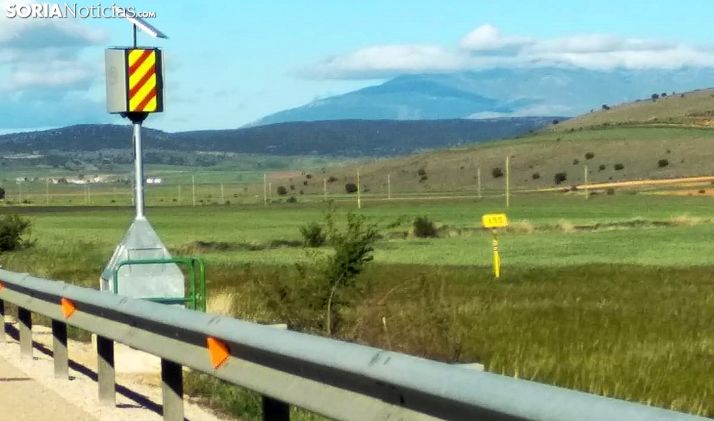 El radar en La Omeñaca, uno de los nuevos cuatro dispositivos. /SN 