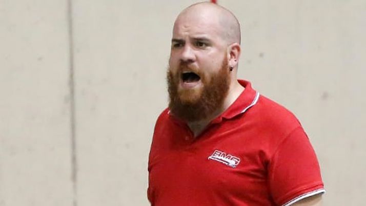 Llordén, en un partido en Gijón. /BMSoria