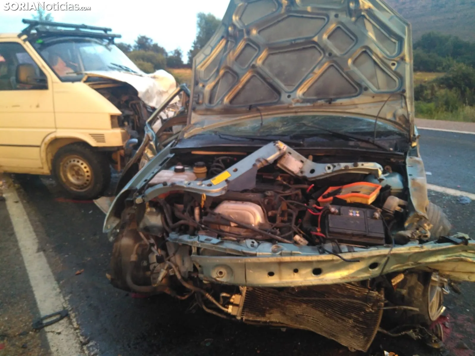 Una imagen del accidente. /SN