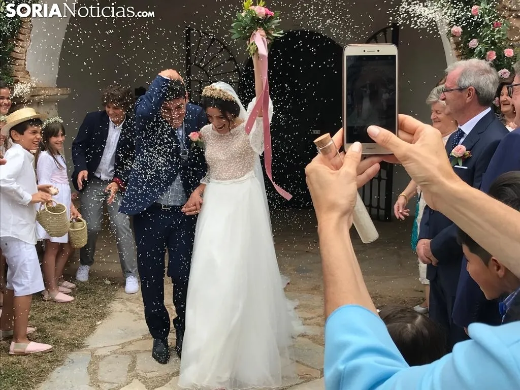 Una imagen de la especial jornada vivida este sábado en Montenegro de Ágreda. /SN