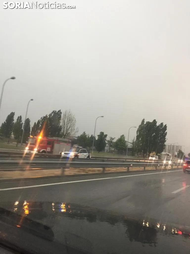 Una imagen de los efectos de la tormenta. /SN