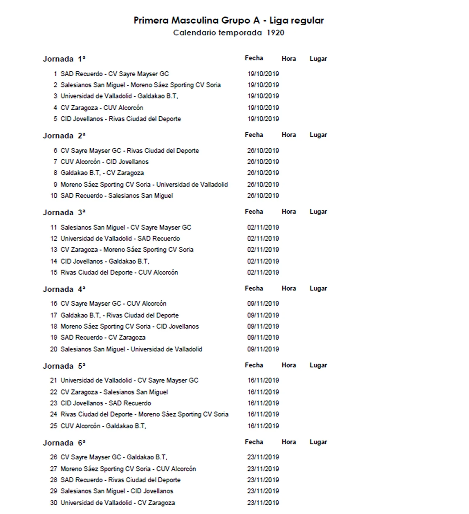 Foto 2 - El Sporting Voleibol Soria ya conoce el calendario para la nueva temporada