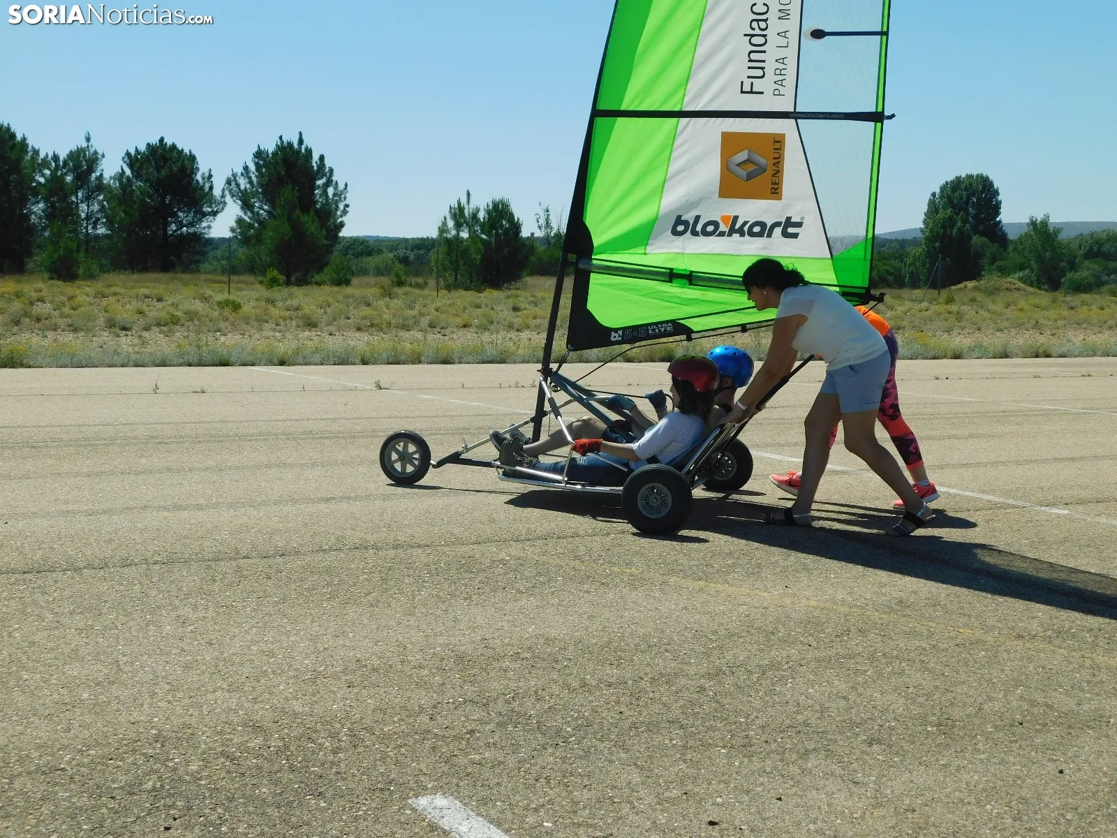 Una imagen de este sábado en el aeródromo. /SN