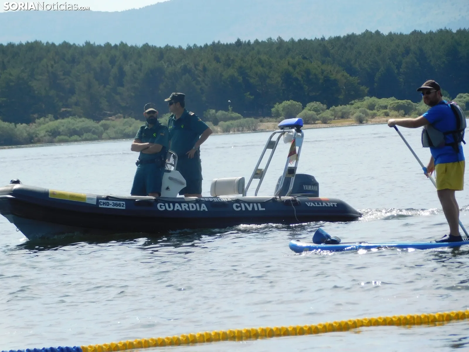 Foto 7 - 75 participantes en la primera traves&iacute;a a nado del Pantano