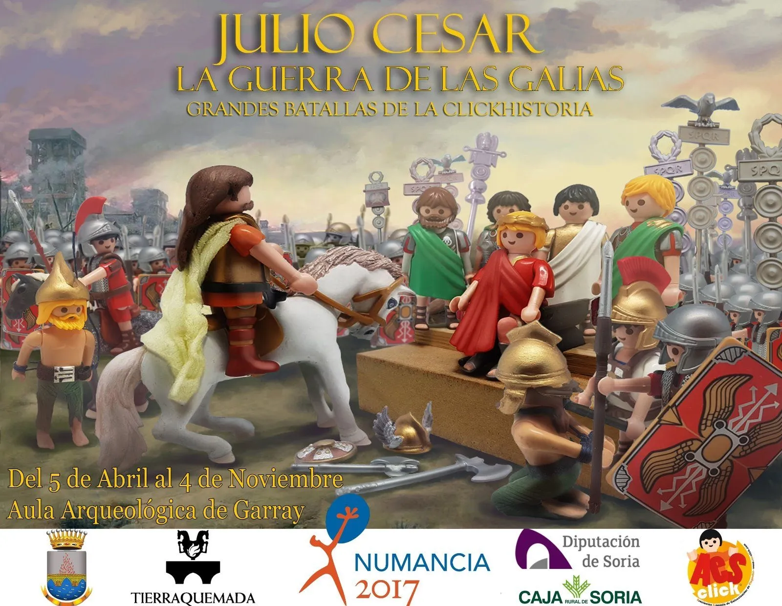 Foto 2 - Este domingo, nueva recreaci&oacute;n en el yacimiento de Numancia