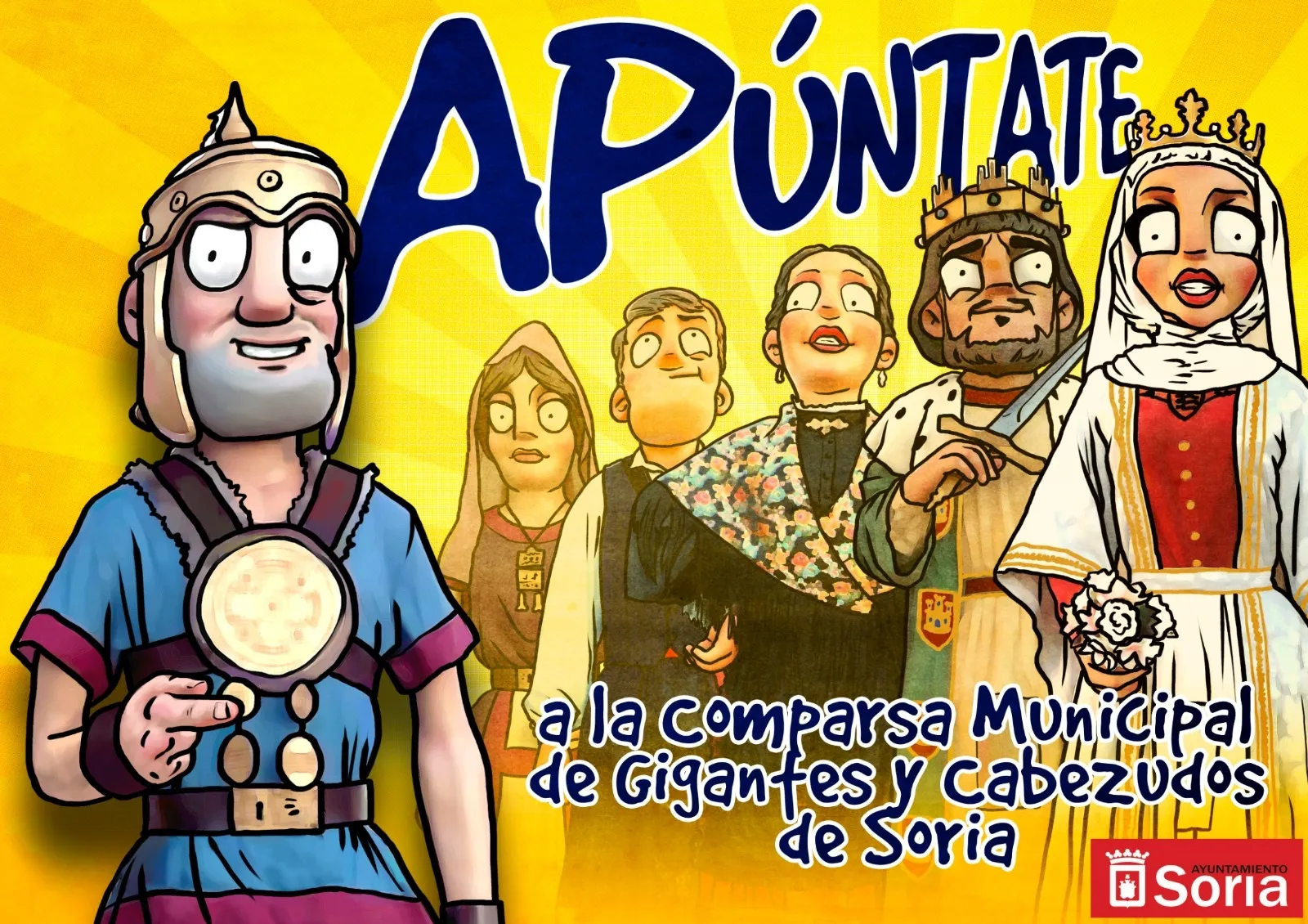 Foto 2 - Primeros pasos para la agrupaci&oacute;n de gigantes y cabezudos 