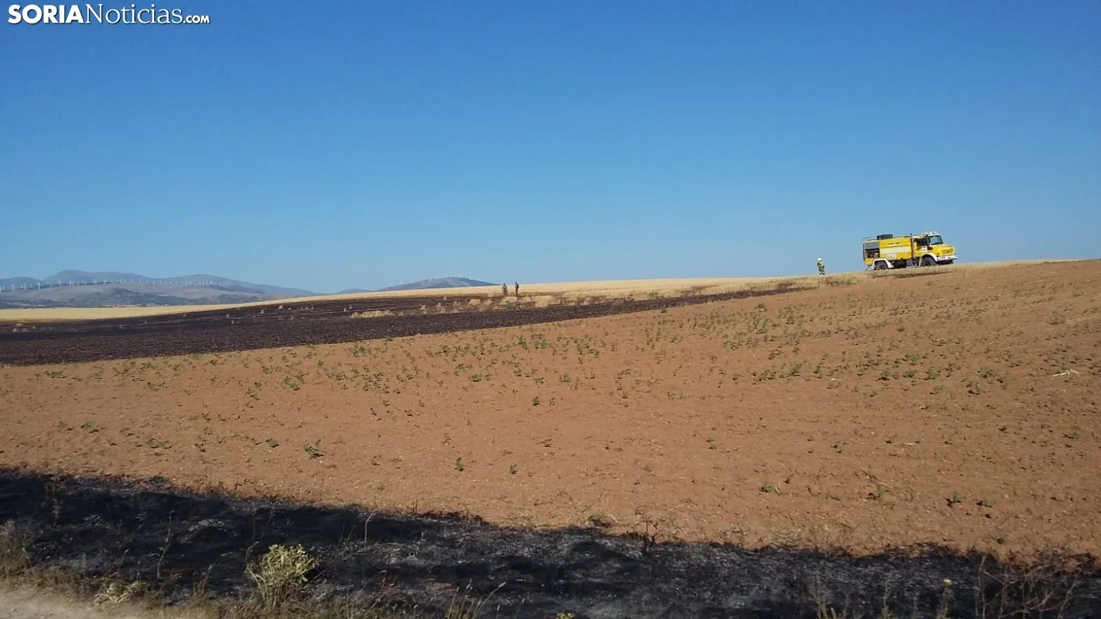 Una imagen del lugar del incendio. /SN