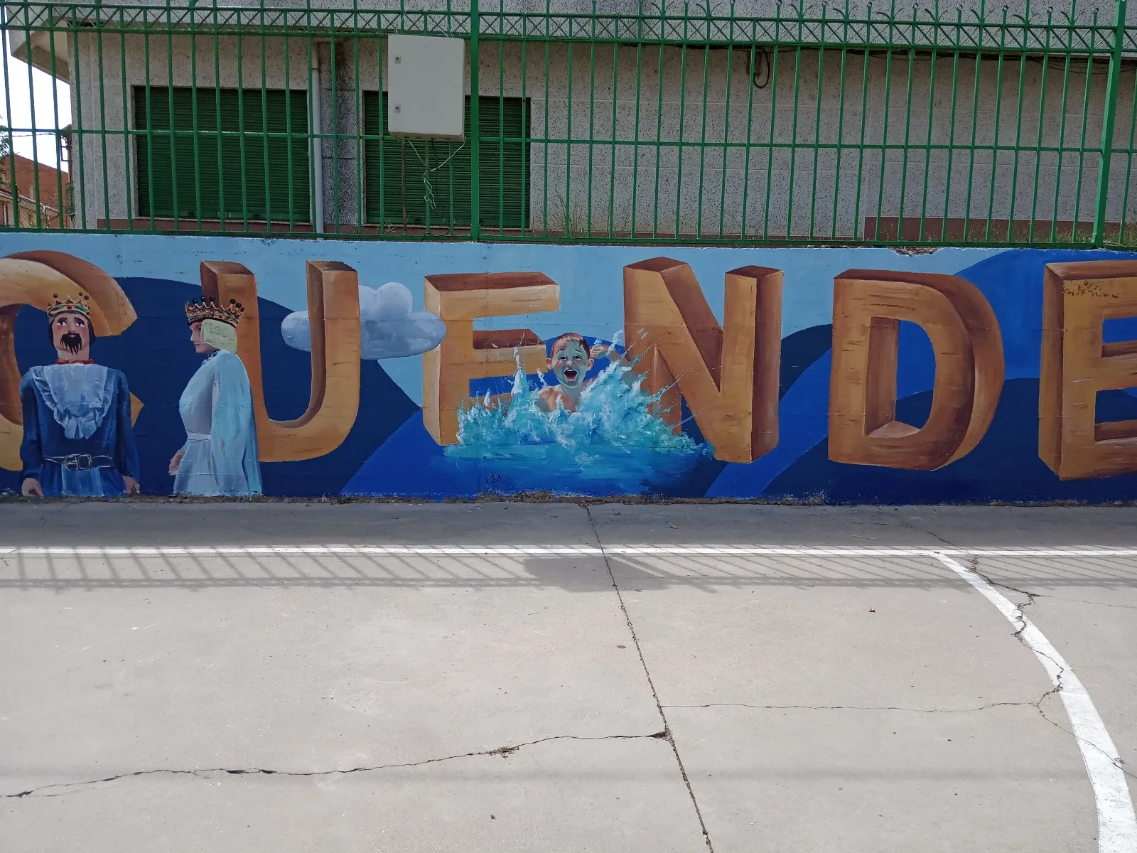 Foto 2 - Tardelcuende tambi&eacute;n se suma a los murales urbanos