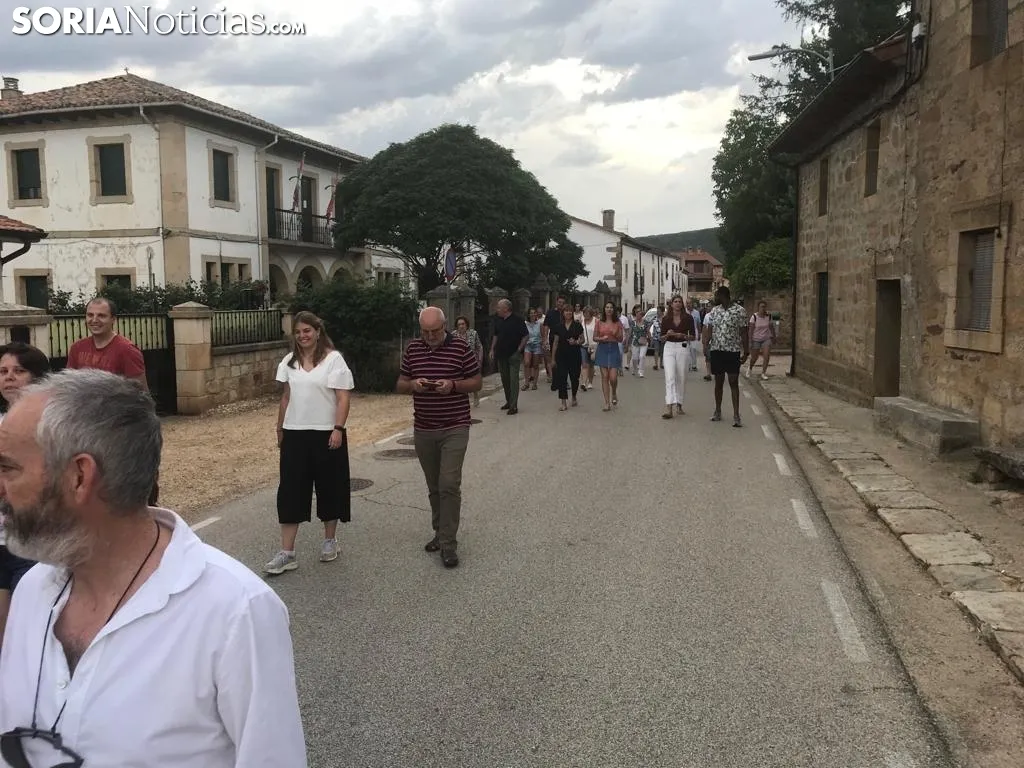 Celebración de la Virgen del Castillo en El Royo. 