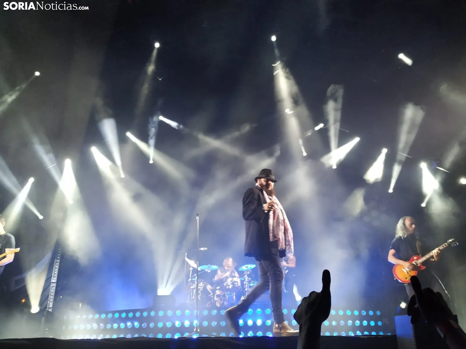 Marea toca en directo en Almazán.