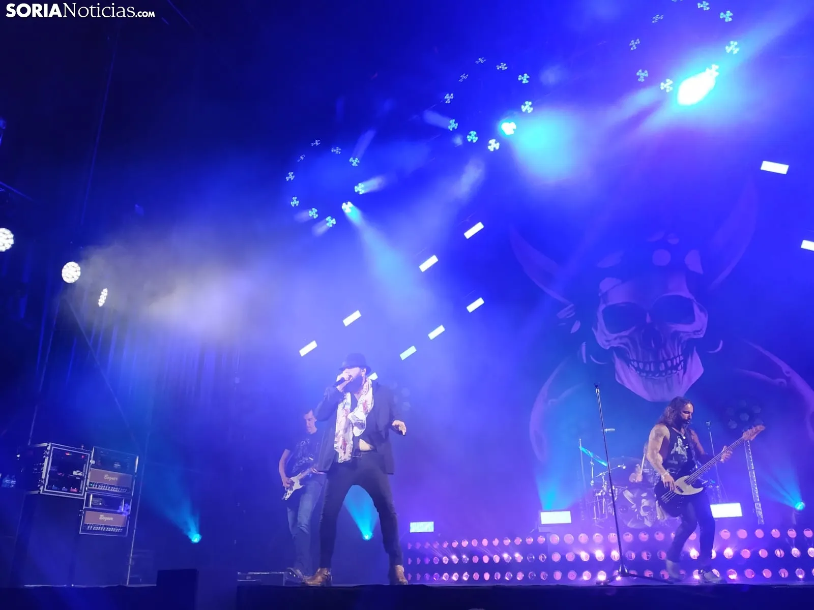 Marea toca en directo en Almazán.