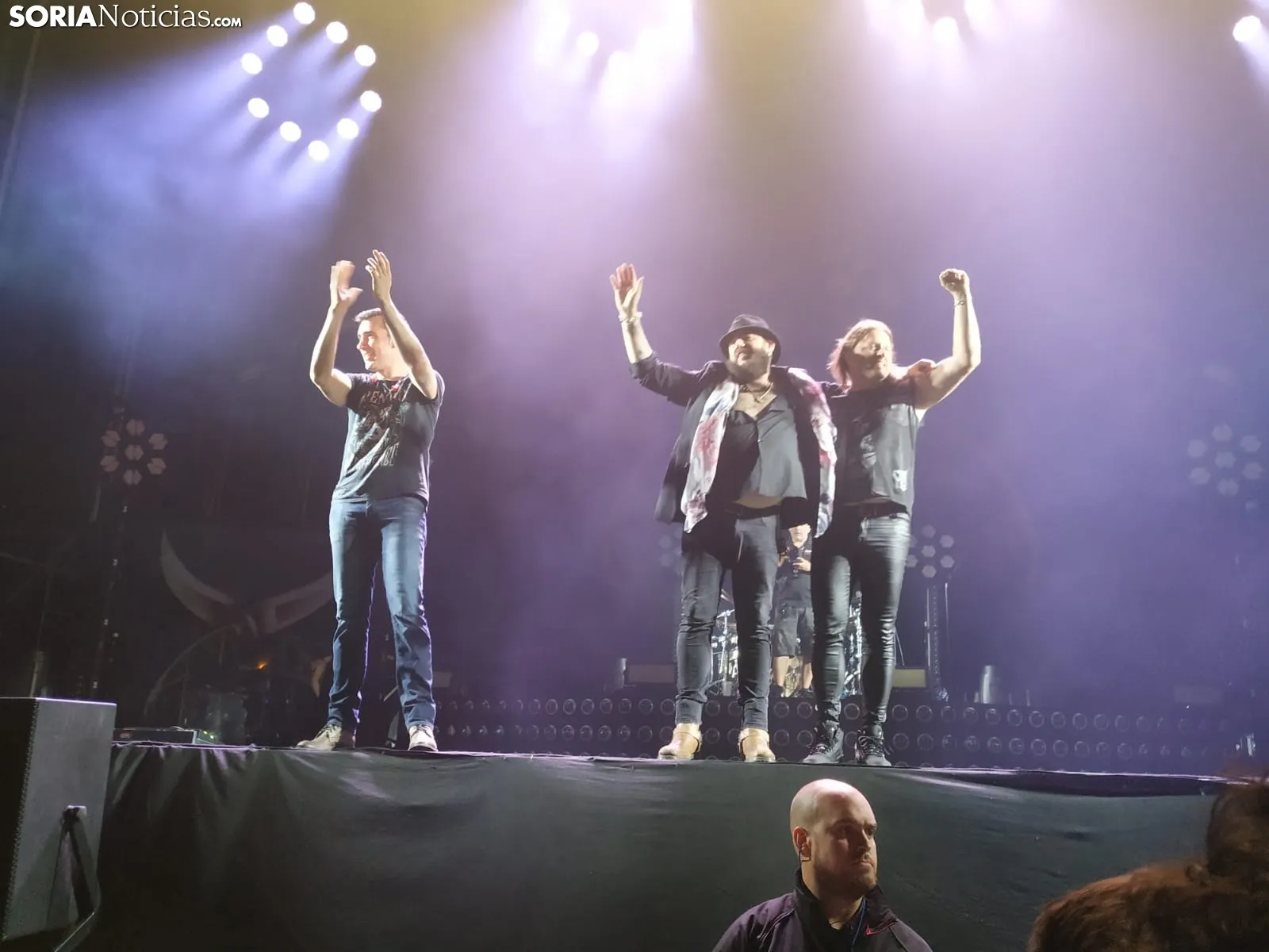 Marea toca en directo en Almazán.