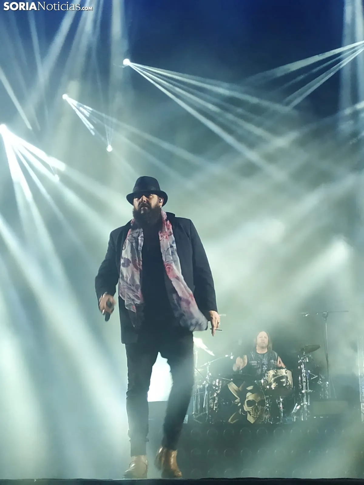 Marea toca en directo en Almazán.