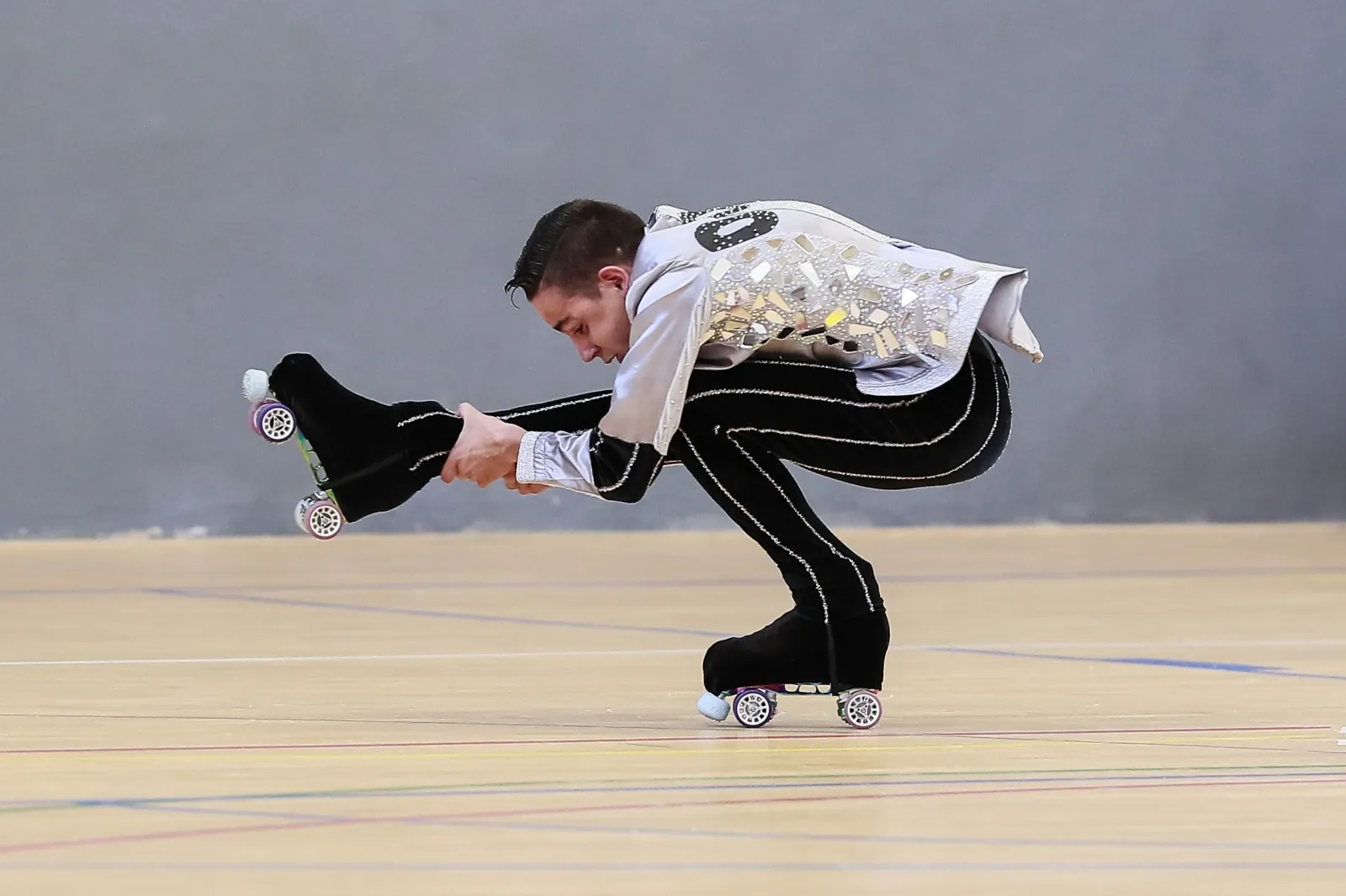 Foto 2 - El soriano H&eacute;ctor D&iacute;ez repite como campe&oacute;n nacional de patinaje art&iacute;stico