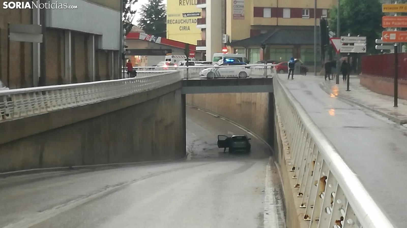 Una imagen de los efectos de la tormenta. /SN