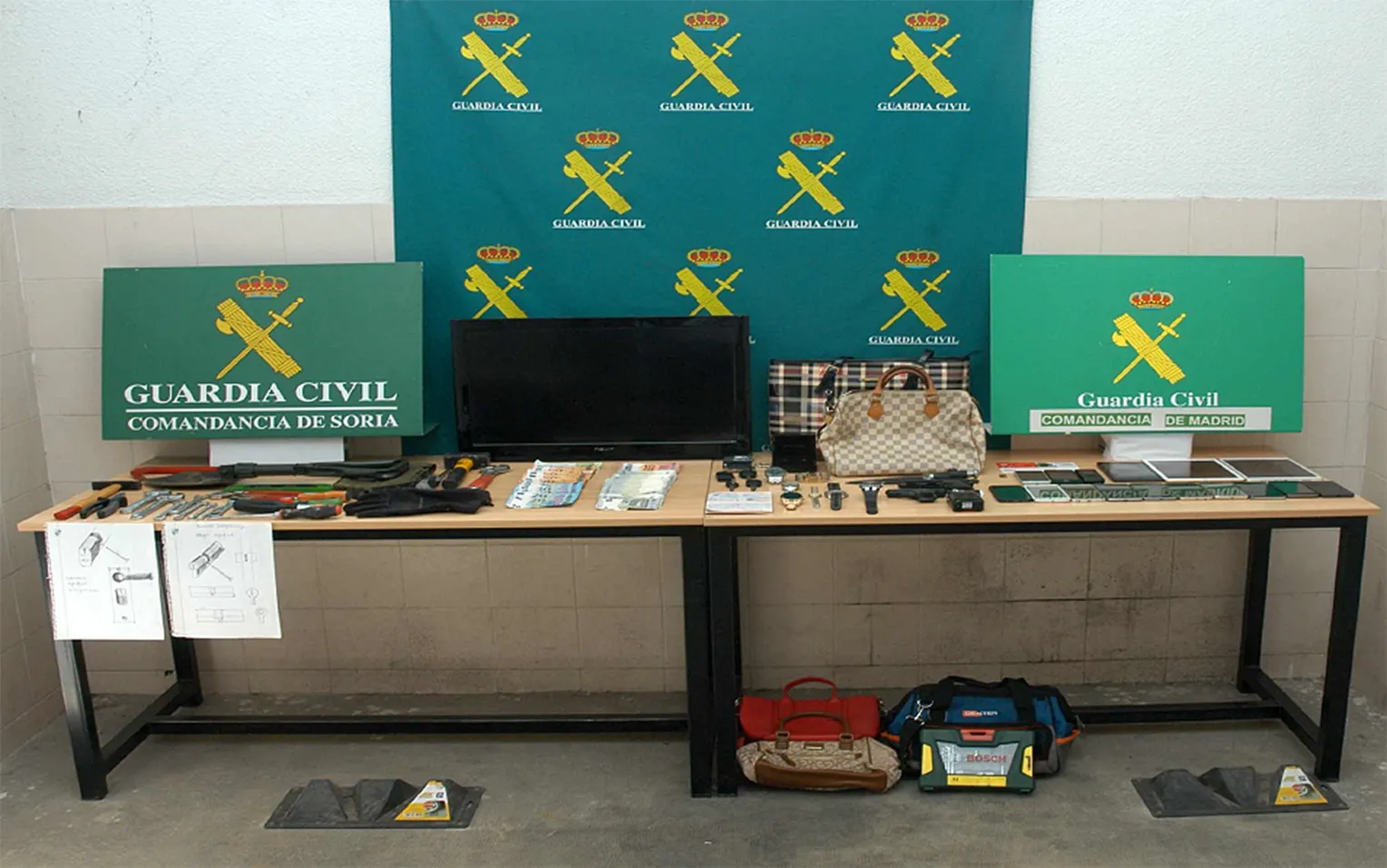 Foto 2 - Desarticulado un grupo criminal de Europa del Este tras una operaci&oacute;n policial que arranc&oacute; en Soria
