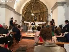 Una imagen de la especial jornada vivida este sábado en Montenegro de Ágreda. /SN