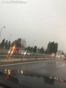Una imagen de los efectos de la tormenta. /SN