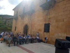Una imagen de la tarde en la residencia visontina. 